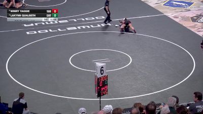 145 lbs Semifinal - Lakynn Qualseth, Canton vs Winry Yaggie, Yankton