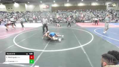 70 lbs Round Of 16 - Cruz Rodriguez, Swamp Monsters WC vs Jasper Cuevas, Wrightwood Wrestling Club