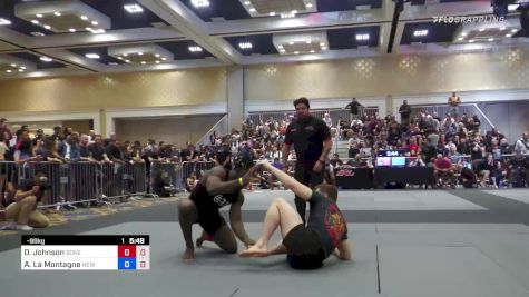 Devhonte Johnson vs Abraham La Montagne 2022 ADCC West Coast Trial