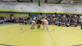 126 lbs Cons. Round 2 - Tyler Della Rocco, Olentangy Orange vs Brody Barton, Lake (Millbury)