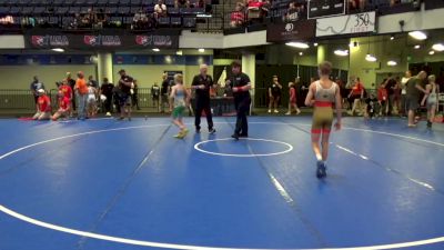 80 lbs Quarters - Andrew Taussig, Greater Heights Wrestling Club vs Colton Wiseman, Contenders Wrestling Academy