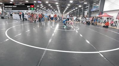 70 lbs Round 1 (1:30pm Friday) - Kayleigh Vest, Minnesota Funky Singlets vs Eva Diaz, Maryland Gold