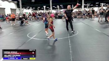 50 lbs Round 3 (8 Team) - Sophia Schulz, U2 Women Of The Uprising vs Delaney Coleman, Cordoba Trained