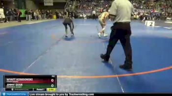 126 lbs Champ. Round 1 - Jimmy Shar, Bismarck Legacy vs Wyatt Kosidowski, Fargo Davies