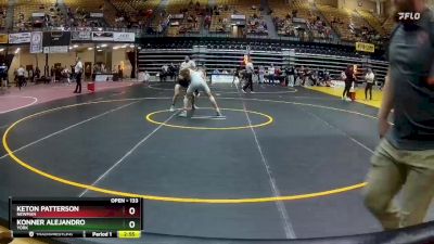 133 lbs Cons. Round 2 - Konner Alejandro, York vs Keton Patterson, Newman