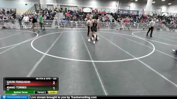 120 lbs Cons. Round 3 - Kiano Torres, AZ vs Gavin Ferguson, NC