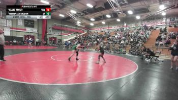 115 lbs 3rd Place Match - Ellie Myer, Victor Valley vs Rebecca Dezan, Upland