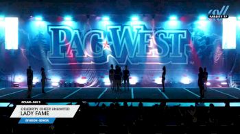 Celebrity Cheer Unlimited - Lady Fame [2025 L3 Senior Day 2] 2025 PacWest Grand Nationals