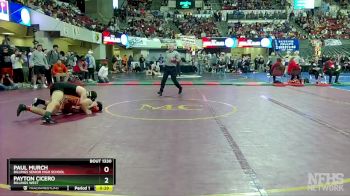 AA - 170 lbs Cons. Semi - Paul Murch, Billings Senior High School vs Payton Cicero, Billings West