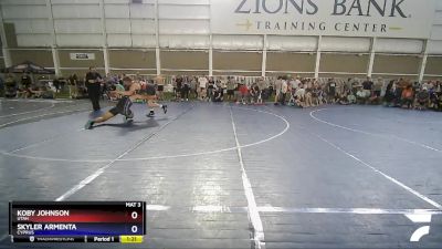 228-243 lbs Round 3 - Skyler Armenta, Cyprus vs Koby Johnson, Utah