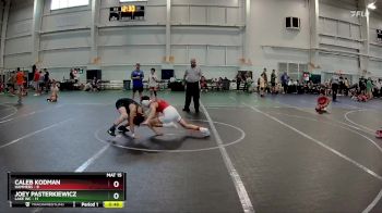 88 lbs Round 4 (8 Team) - Joey Pasterkiewicz, Lake WC vs Caleb Kodman, Hammers