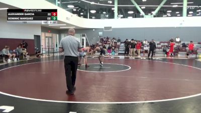 133 lbs Round 1 (16 Team) - Dominic Marquez, Cuesta vs Alexander Garcia, Imperial Valley College