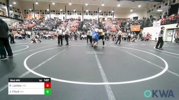 285 lbs Semifinal - Rayden Lackey, Jay Wrestling Club vs Jackson Floyd, Vinita Kids Wrestling