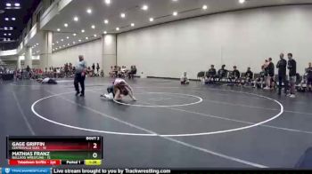 145 lbs Round 1 (10 Team) - Gage Griffin, Centerville Elks vs Mathias Franz, Bulldog Wrestling