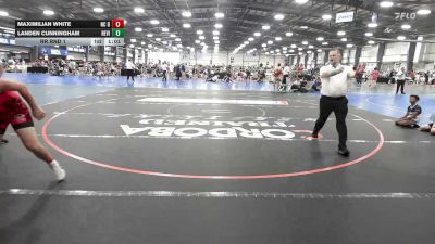 127 lbs Rr Rnd 1 - Maximilian White, NC Blue - MS vs Landen Cunningham, Revival Riddlers - MS