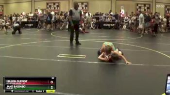 92 lbs Round 1 (6 Team) - MASON GUENOT, Keystone Krush vs Jake Baginski, M2TCNJ