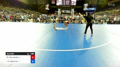 120 lbs Rnd Of 128 - Miklo Hernandez, MN vs Kaleb Blackner, UT