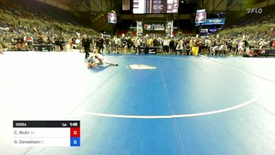 100 lbs Rnd Of 64 - Chance Wuhr, OH vs Gavin Donaldson, CT