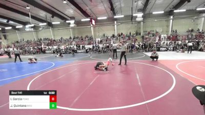 102 lbs Semifinal - Isaac Jr Garcia, Pomona Elite vs Juan Julian Quintana, Brighton Wrestling Club