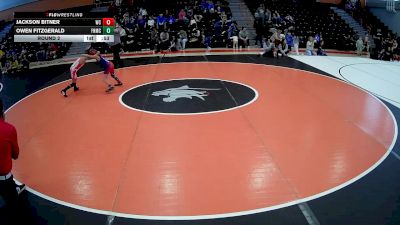 70 lbs Round 2 - Jackson Bitner, Mt. Pleasant vs Owen Fitzgerald, Fort Hill Mat Club