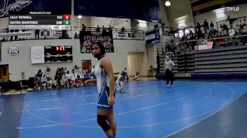 115 lbs Semis & 1st Wb (8 Team) - Dayra Martinez, Campbell vs Lilly Rowell, Pope