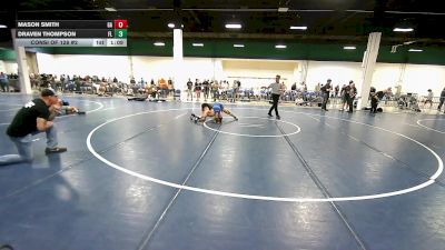 132 lbs Consi Of 128 #2 - Mason Smith, GA vs Draven Thompson, FL