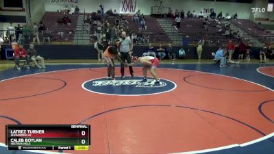 285 lbs Semifinal - Latrez Turner, Alexandria HS vs Caleb Boylan, Vestavia Hills