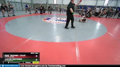 84 lbs Champ. Round 1 - Aime ``Boomba`` Coles, Combat School vs Carter Riesterer, All-Phase WC