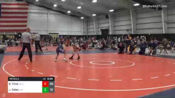 90 lbs Prelims - Bentley Tittle, Troup Navy vs Juan Salas, Cambridge ES