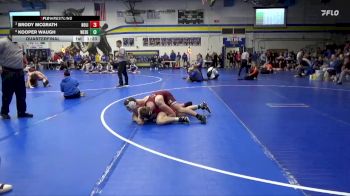 138 lbs Quarterfinal - Brody McGrath, North Linn vs Kooper Waugh, West Delaware, Manchester