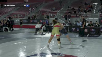 55 kg Cons. Semis - Sara Sterner, Cardinal WC vs Mateah Roehl, Askren Wrestling Academy