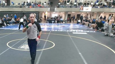 160 lbs Finals (8 Team) - Ben Romero, Xavier, CT vs Riley Kreeger, Owatonna, MN