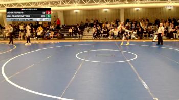 113 lbs Round 1 (16 Team) - Aden Ternus, Northwest vs Kaleb Keiswetter, Norton Community