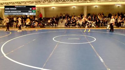 113 lbs Round 1 (16 Team) - Aden Ternus, Northwest vs Kaleb Keiswetter, Norton Community