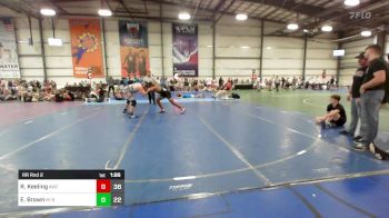 195 lbs Rr Rnd 2 - Rashaud Keeling, Arsenal Wrestling Club vs Evan Brown, MI Bad Boys Black