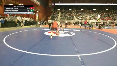 2A-175 lbs Quarterfinal - Justen Foster, Hulett vs Braxton Pope, Kemmerer