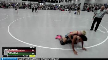 126 lbs Champ. Round 2 - Kortney Akpan, Kansas vs Jaimon Mogard, Central Iowa Wrestling Club /Team Intensity