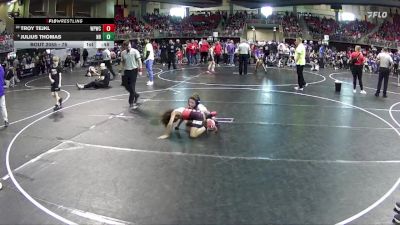 75 lbs Champ. Round 1 - Troy Tejkl, West Point Wrestling Club vs Julius Thomas, Nebraska Boyz