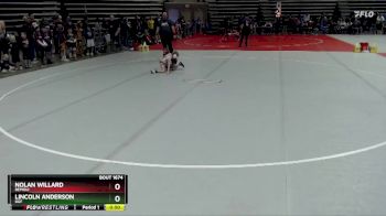 45 lbs Cons. Round 3 - Nolan Willard, Bemidji vs Lincoln Anderson, DGF