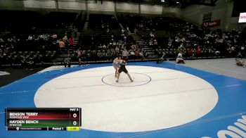 160 lbs Quarterfinal - Benson Terry, Mountain View vs Hayden Bench, Syracuse