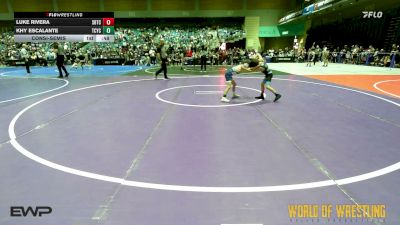 52 lbs Consolation - Luke Rivera, Silvaback Training Center vs Khy Escalante, Tuscon Cyclones