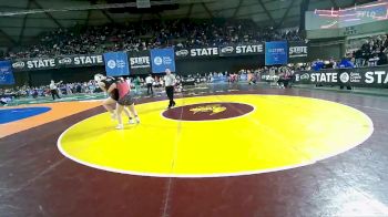 Girls 1B/2B/1A 140 Cons. Round 4 - Madelyn Baugher, Raymond/South Bend (Girls) vs Dana Constanza Bautista, Fort Vancouver (Girls)