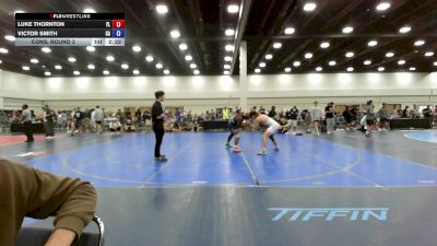 157 lbs Cons. Round 3 - Luke Thornton, FL vs Victor Smith, GA