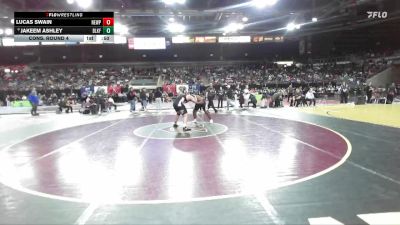 285 lbs Cons. Round 4 - Jakeem Ashley, Blackfoot vs Lucas Swain, Newport