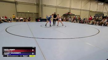 135 lbs Round 5 (6 Team) - Faith Vondy, Colorado vs Kassey Daugherty, Virginia