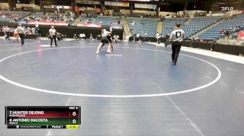 285 lbs Cons. Round 5 - 7 Hunter DeJong, Morningside vs 6 Antonio Dacosta, Menlo