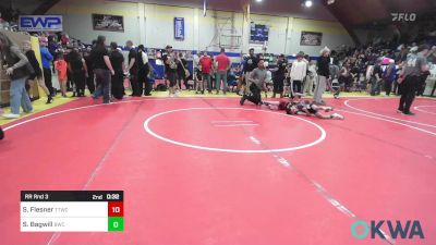 58 lbs Rr Rnd 3 - Ethan Gann, Raw Wrestling Club vs Konnor Lazarowicz, Coweta Tiger Wrestling