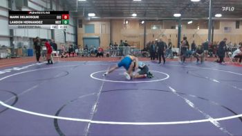 174 lbs Quarterfinal - Landon Hernandez, Westcliff vs Mark DelBosque, Clackamas Community College