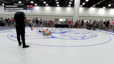 120 lbs Cons. Round 4 - Holton Quincy, NC vs Jarold Cristian Cervantes Beune, FL