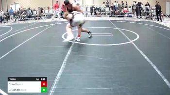 156 lbs Round Of 32 - Caden Keith, Golden State WC vs David Daniels, Granite WC